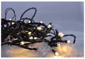 Solight 1V04-WW- Catena natalizia LED da esterno 300xLED/8 funzioni 35m IP44 bianco caldo