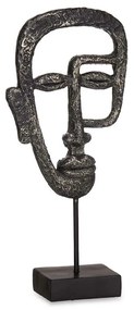 Statua Decorativa Viso Nero 19,5 x 38 x 10,5 cm (4 Unità)