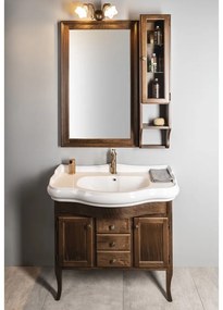 Lavabo bianco in ceramica 100x54,5 cm Retro – Sapho