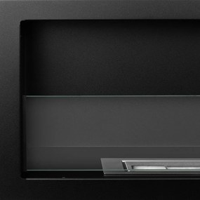 Camino a Bioetanolo da Incasso 120x15x40 cm Furore 120 Nero...