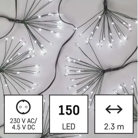 Catena di Natale LED 150xLED/5,35m bianco freddo