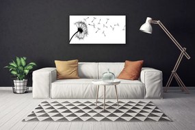 Stampa quadro su tela Tarassaco Fiore di tarassaco 100x50 cm