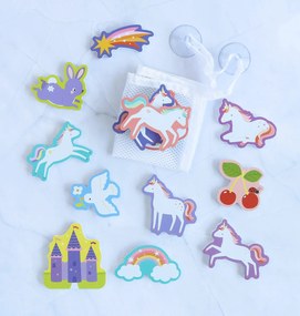 A Little Lovely Company - giocattoli da bagno in schiuma - unicorni