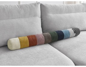 Divano angolare in grigio chiaro Aden – Bobochic Paris