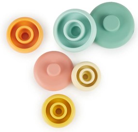 Bieco - Torre impilabile in silicone - Tropical Vibes