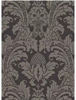 Blake - Designtapete von Cole & Son - Black & Graphite