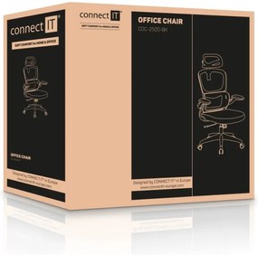 CONNECT IT COC-2500-BK - Sedia ufficio ForHealth DeltaPro nera