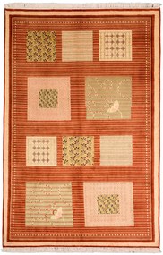 Cashmere Silk Tappeto orientale 190 x 120 Beige (Indian) Annodato A Mano