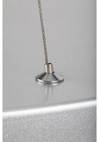 Rabalux 71040 - Lampadario LED TESIA 36W 230V 4000K argento