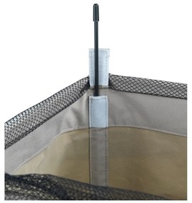 Cesto portabiancheria color taupe , 79,2 l Quadro - Wenko