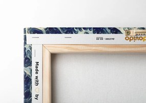 Quadro su tela – Fiore artistico astratto