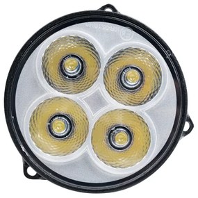 LED Faretto del trattore BLACK LED/20W/10-30V IP69 5700K arrotondato