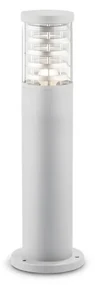 Piantana-Palo Da Esterno Moderna Tronco Alluminio Bianco 1 Luce E27 H40Cm