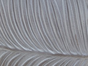 Vaso da fiori argilla grigio 35 x 35 x 33 cm FTERO Beliani