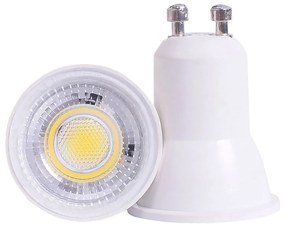 6 Lampada Mini GU10 PAR11 Led 220V 3W 300LM Caldo 3000K D35X40mm