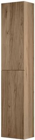 Colonna per mobile bagno Opera 2 ante P 27 x L 30 x H 160 cm noce