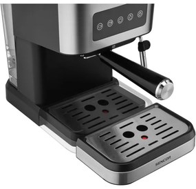 Sencor - Macchina da caffè espresso a leva 1050W/230V nero/cromo satinato