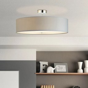 Plafoniera moderno Andria E27x3 DE 600MM Ø 60 cm grigio IP20, 3XE27