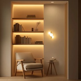 Brilagi - Applique a LED MILLA 3xG9/3W/230V oro/bianco