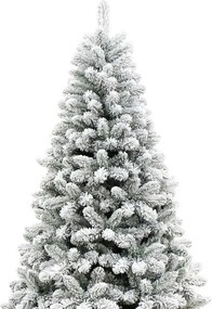 Albero di Natale artificiale innevato Ganna H 240 cm x ø 137 cm