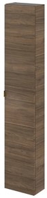 Colonna per mobile bagno Neo SENSEA 1 anta P 17 x L 30 x H 154 cm rovere noce legno