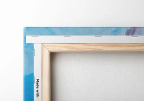 Quadro su tela – Astrazione viola magica