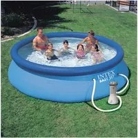 cf piscina gonfiabile 'easy set' cm 244 x 61 lt 1942-pompa 1250 lt/h 613599nlm