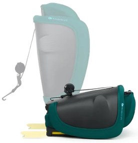 KINDERKRAFT - Seggiolino auto FIX2GO i-Size 76-150 cm turchese