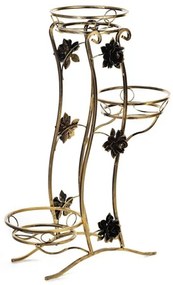 Portafiori 100x70 cm oro