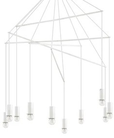 Lampada a sospensione pop sp10 bianco