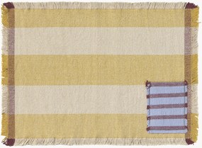 Set di 2 tovagliette americane fatte a mano Color On
