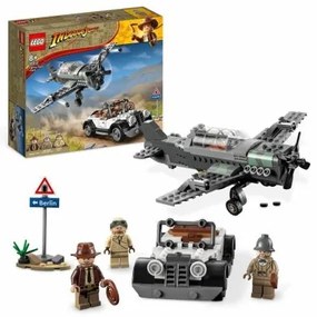 Set di Costruzioni Lego  Indiana Jones 77012 Continuation by fighting plane