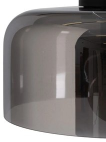 Lampadario Cristallo Grigio 30 x 30 x 120 cm