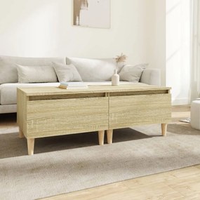 Tavolini 2pz Rovere Sonoma 50x46x35 Cm İn Legno Multistrato /