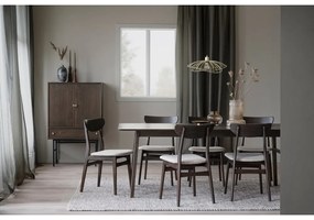 Sedie da pranzo marroni in un set di 2 Rodham - Rowico