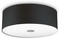 Lampada Woody da soffitto - D 600 x H 200 mm - Nero