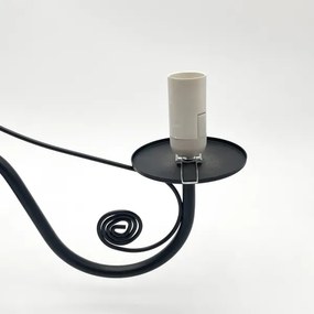 Brilagi - LED Lampadario a sospensione con catena COTTAGE 5xE14/40W/230V nero/marrone