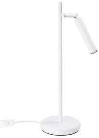 Sollux SL.1468 - Lampada da tavolo PASTELO 1xG9/8W/230V bianco