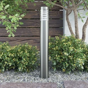 Lampione Da Giardino İn Acciaio Inossidabile /