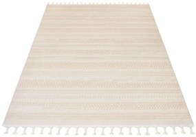 Tappeto beige dal design minimalista RIO LOOP Šírka: 160 cm | Dĺžka: 230 cm