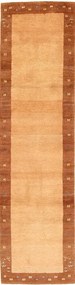 Gabbeh Tappeto 300 x 80 Beige (Indian) Annodato A Mano