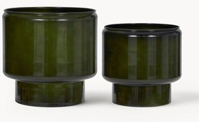 Set di 2 vasi per fiori fatti a mano Oasis