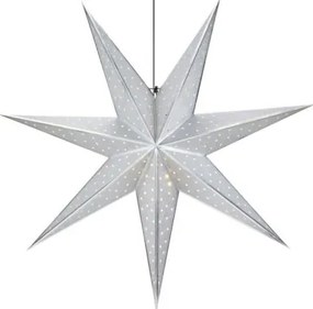 Markslöjd 705769 - Decorazione natalizia GLITTER 1xE14/25W/230V diametro 45 cm argento