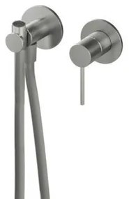 Treemme 40mm RWIT13D4IS02 idroscopino wc e bidet con miscelatore senza parte incasso inox satinato