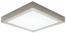 Eglo 78218 - Plafoniera LED FUEVA LED/22W/230V 30x30 cm cromo opaco