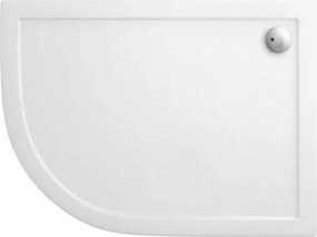 Piatto doccia 100x80 semicircolare versione destra KAM-1000 - KAMALU
