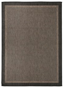 Tappeto Da Esterni A Tessitura Piatta 200x280 Cm Marrone Scuro /