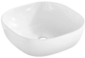 COMAD UM-6252 SMILE 40 DP - Lavabo da appoggio SMILE 41x41 cm bianco lucido