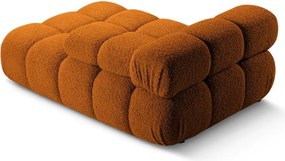Modulo divano bouclé arancione (angolo destro) Bellis - Micadoni Home
