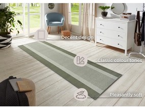 Passatoia verde 80x300 cm Band – Hanse Home